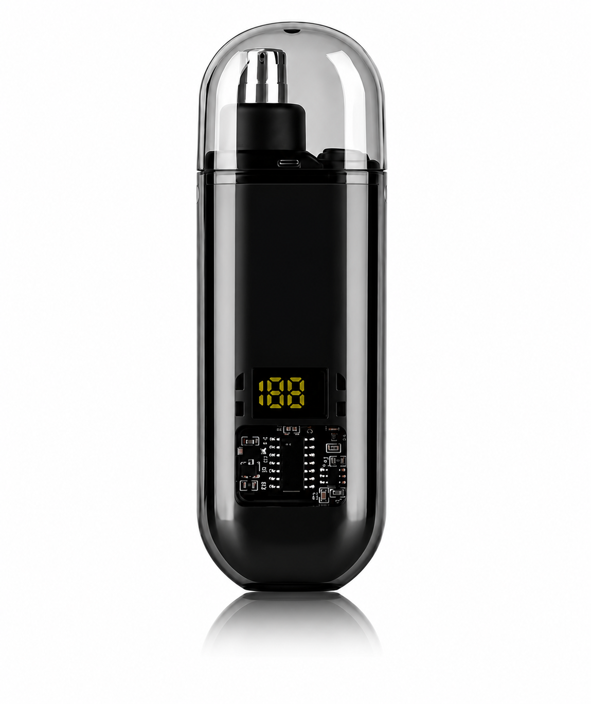 Electric Nose Hair Trimmer for Men Women - 2-in-1 Rechargeable Ear Nose Clipper, Painless Eyebrow Shaver, Washable Cutter