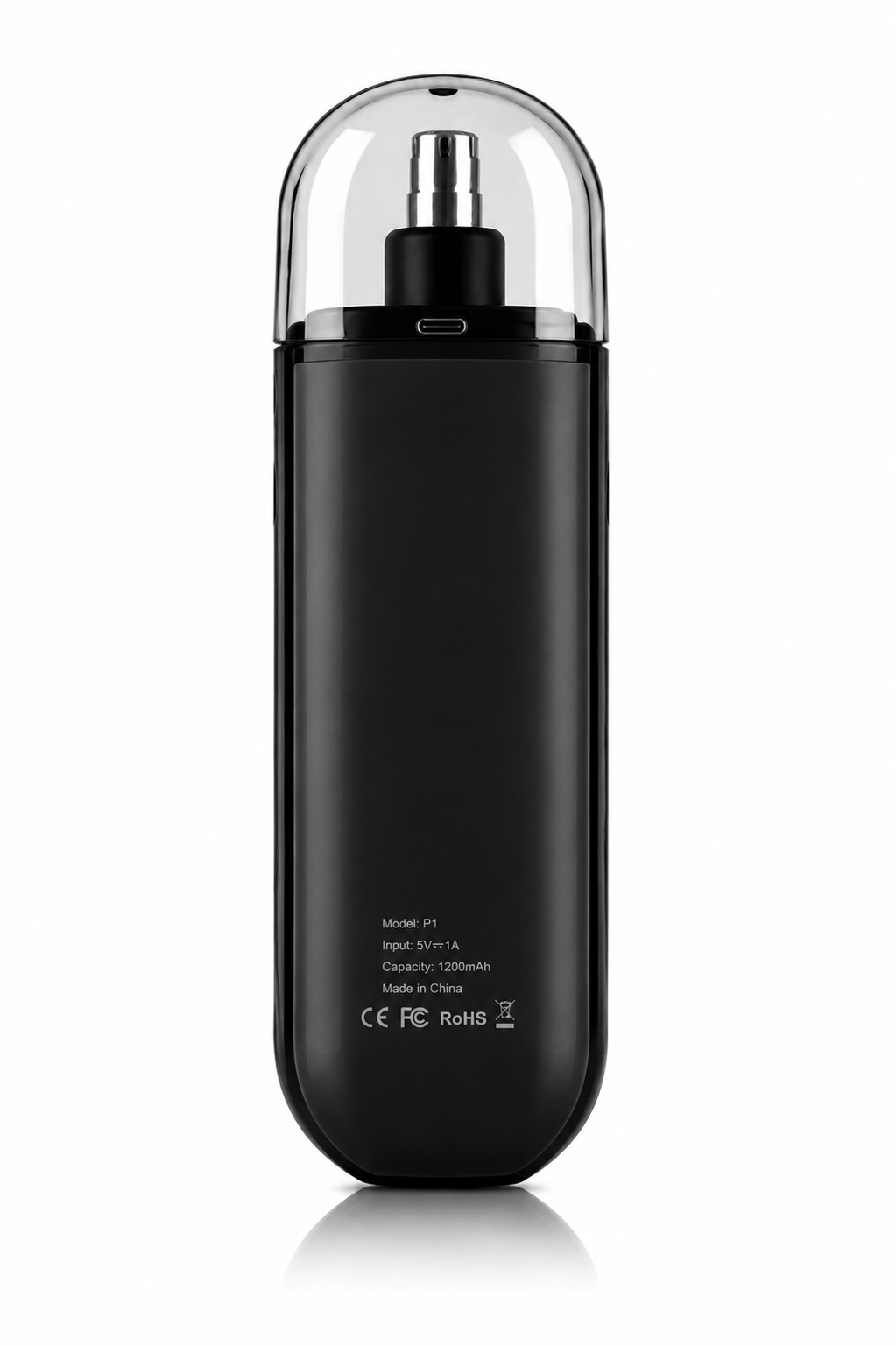Electric Nose Hair Trimmer for Men Women - 2-in-1 Rechargeable Ear Nose Clipper, Painless Eyebrow Shaver, Washable Cutter